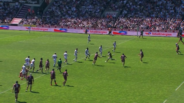 TOP 14 - Essai de Théo CHABOUNI (CO) - Union Bordeaux-Bègles - Castres Olympique