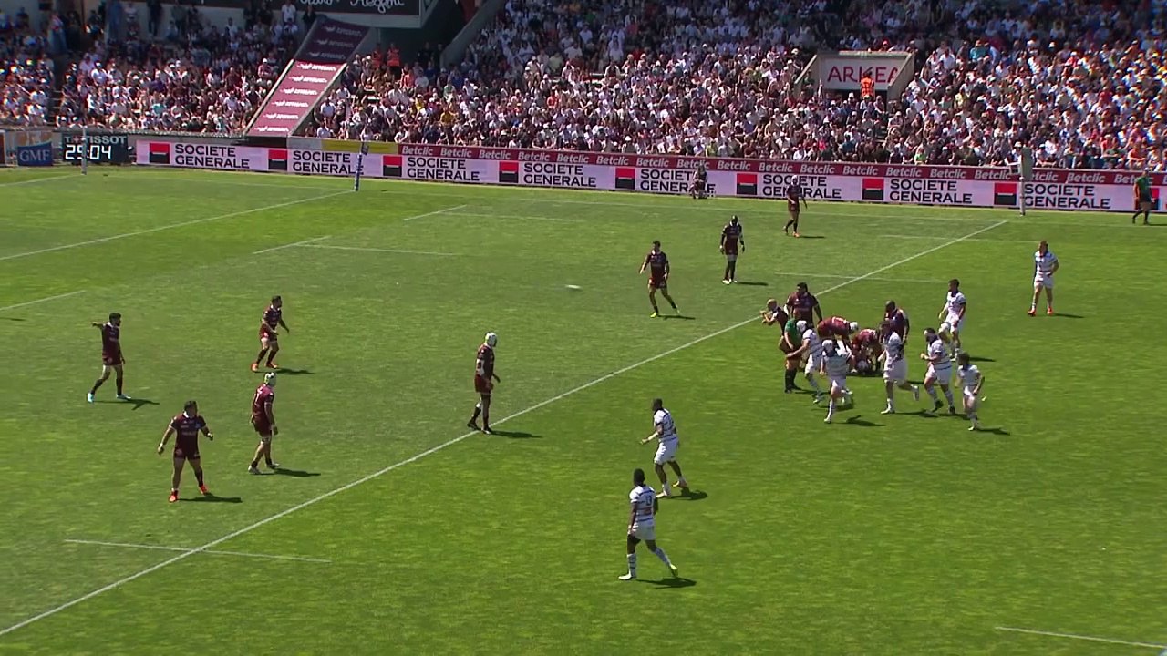 TOP 14 - Essai de Louis BIELLE-BIARREY (UBB) - Union Bordeaux-Bègles - Castres Olympique