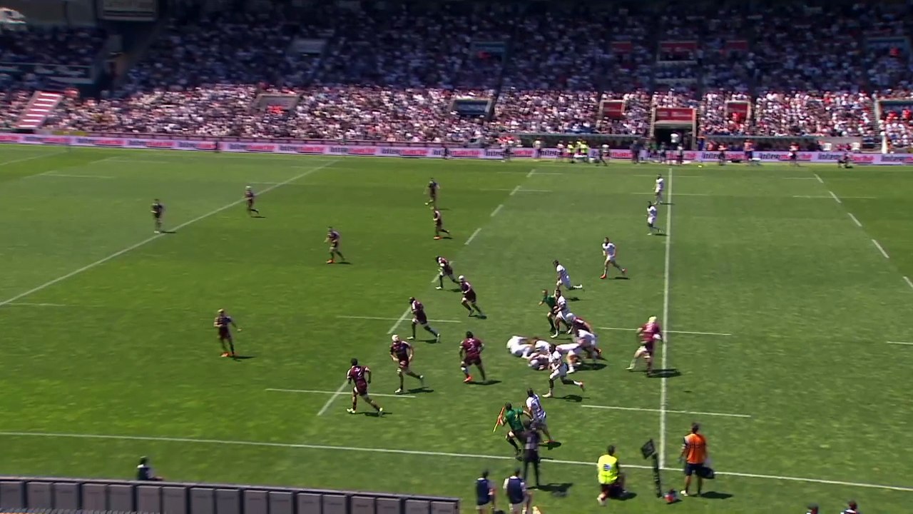 TOP 14 - Essai de Santiago ARATA (CO) - Union Bordeaux-Bègles - Castres Olympique
