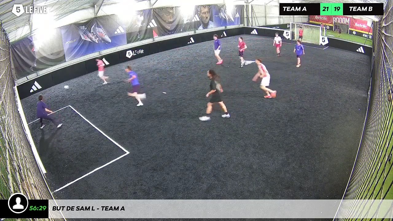 But de Sam L - Team A