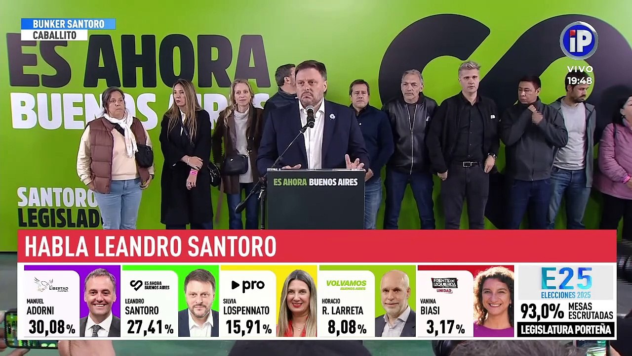 Leandro Santoro: "se abre un nuevo ciclo en la ciudad"