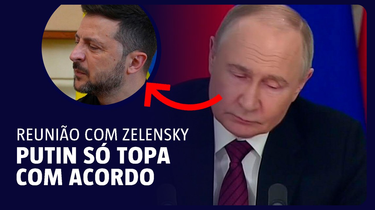 Kremlin diz que só negocia encontro entre Putin e Zelensky com acordo prévio