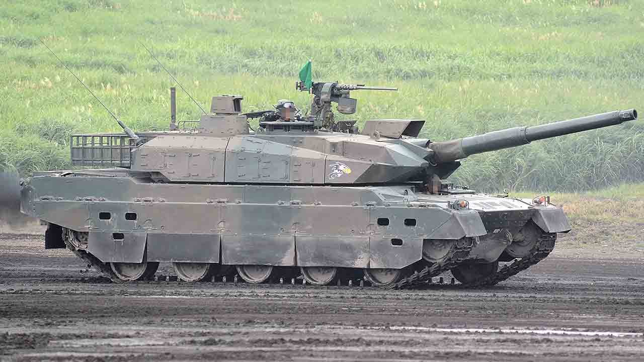 JGSDF:n Type 10 -taisteluvaunu: Japanin maavoimien kehittynein panssarivaunu toiminnassa