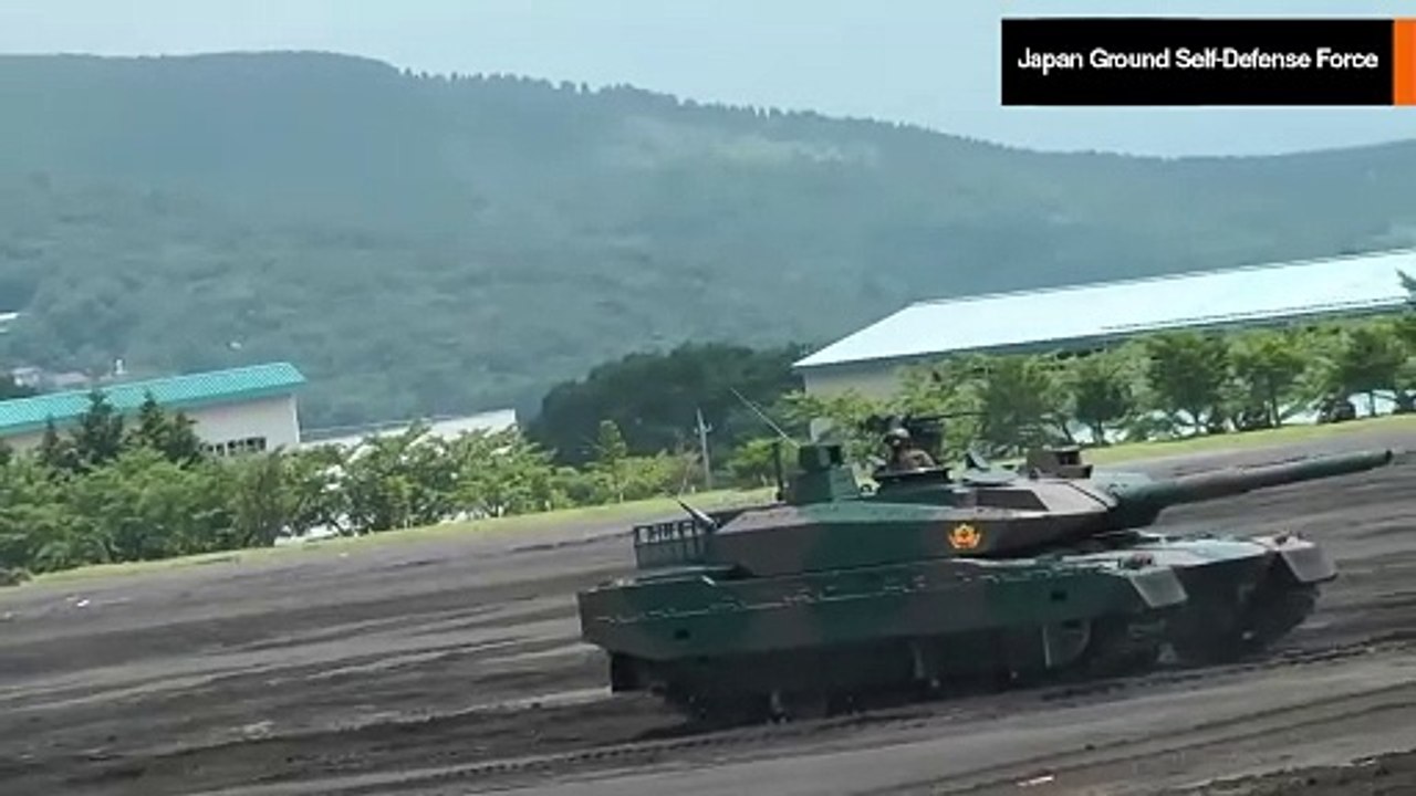 陸上自衛隊の10式戦車：日本陸軍で最も先進的な戦車が出動