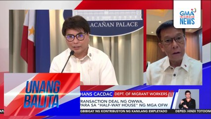 Panayam kay Sec. Hans Cacdac, Dept. of Migrant Workers | Unang Balita