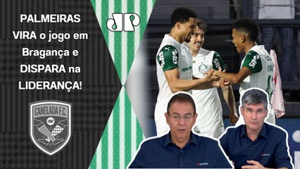 "O PALMEIRAS tem um time BLINDADO..." Flávio Prado DESTACA virada do VERDÃO de LEILA PEREIRA!!