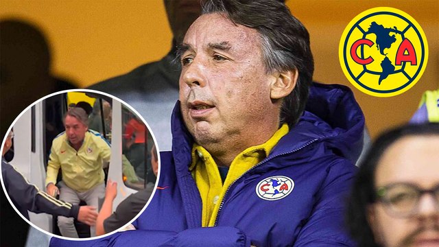 Emilio Azcárraga se presenta en el Estadio Ciudad de los Deportes para apoyar al América ante Cruz Azul