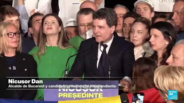 Rumania eligió al alcalde proeuropeo de Bucarest Nicusor Dan como su presidente