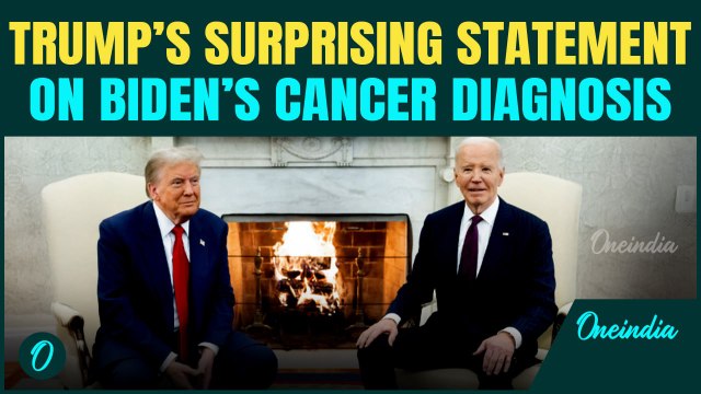 Former US President Joe Biden Diagnosed With Aggressive Stage 4 Prostate Cancer That Spread To Bones