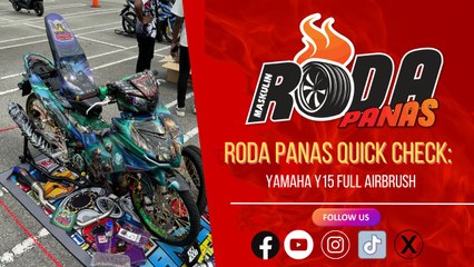 RODA PANAS QUICK CHECK YAMAHA : Y15ZR FULL AIRBRUSH
