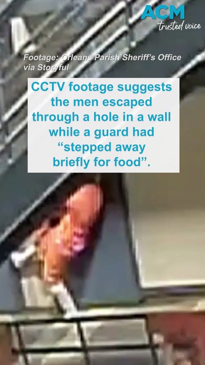 New Orleans inmates stage daring prison break