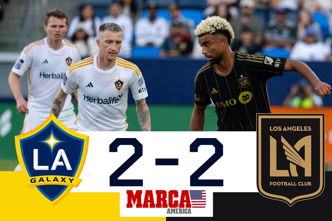 Gran Clásico del Tráfico, pero el campeón sigue sin ganar | LA Galaxy 2-2 LAFC | RESUMEN | MLS