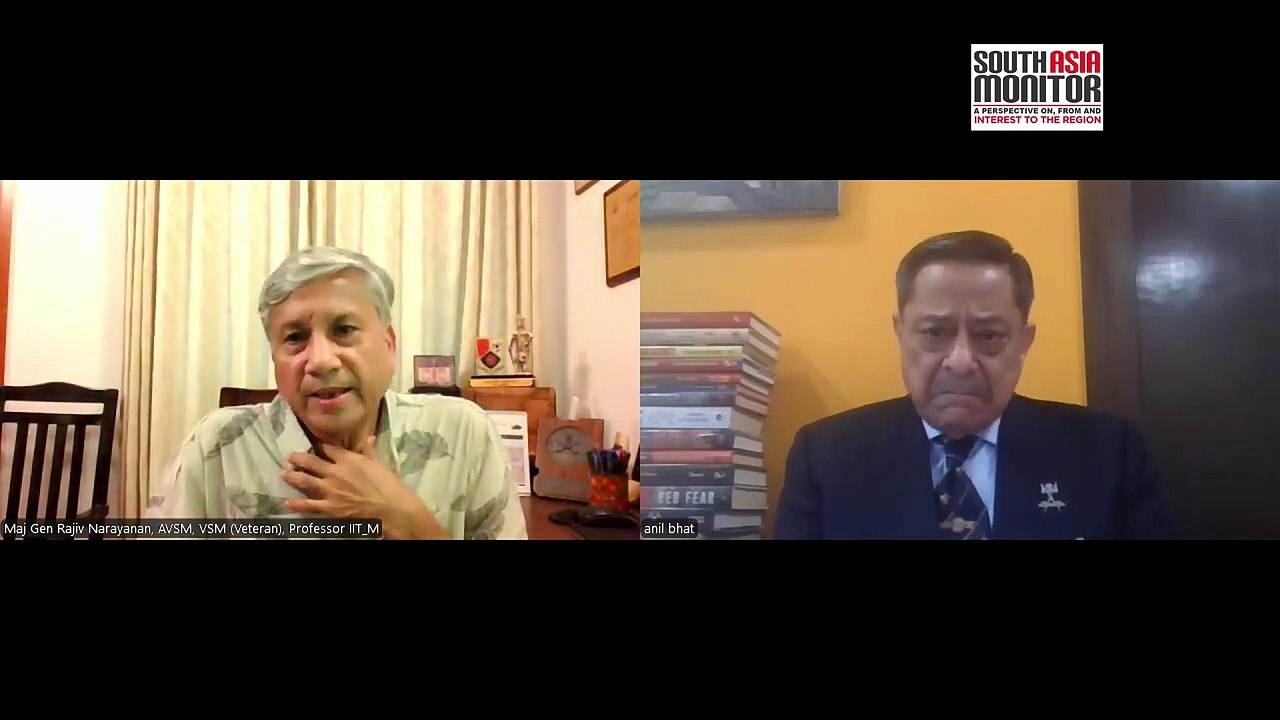 Maj Gen Rajiv Narayanan (Retd.) former ADG, Military Operations & Visiting Fellow, Centre for Land Warfare Studies, New Delhi speaks with Col Anil Bhat (Retd.) on India’s Op Sindoor and what it achieved | SAM Conversation