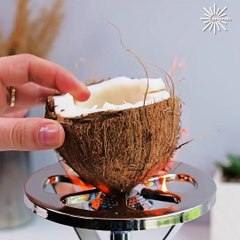 Making shredded coconut and coconut milk! 🥥