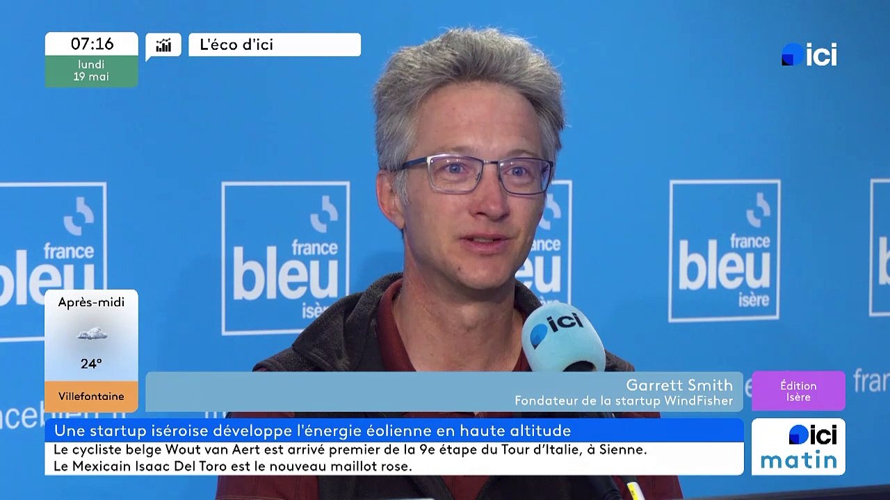 Les éoliennes "cerfs-volants" de la société WindFisher