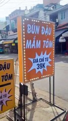 Hộp đèn bún đậu mắm tôm tphcm