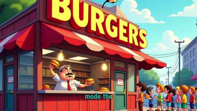 The Greedy Burger Seller 🍔 Learn English with Timmy Moral Story for Kids Animated Bedtime Tale