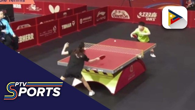 Kheith Rhynne Cruz, maagang nalaglag sa ITTF World Table Tennis Championships Finals Doha 2025