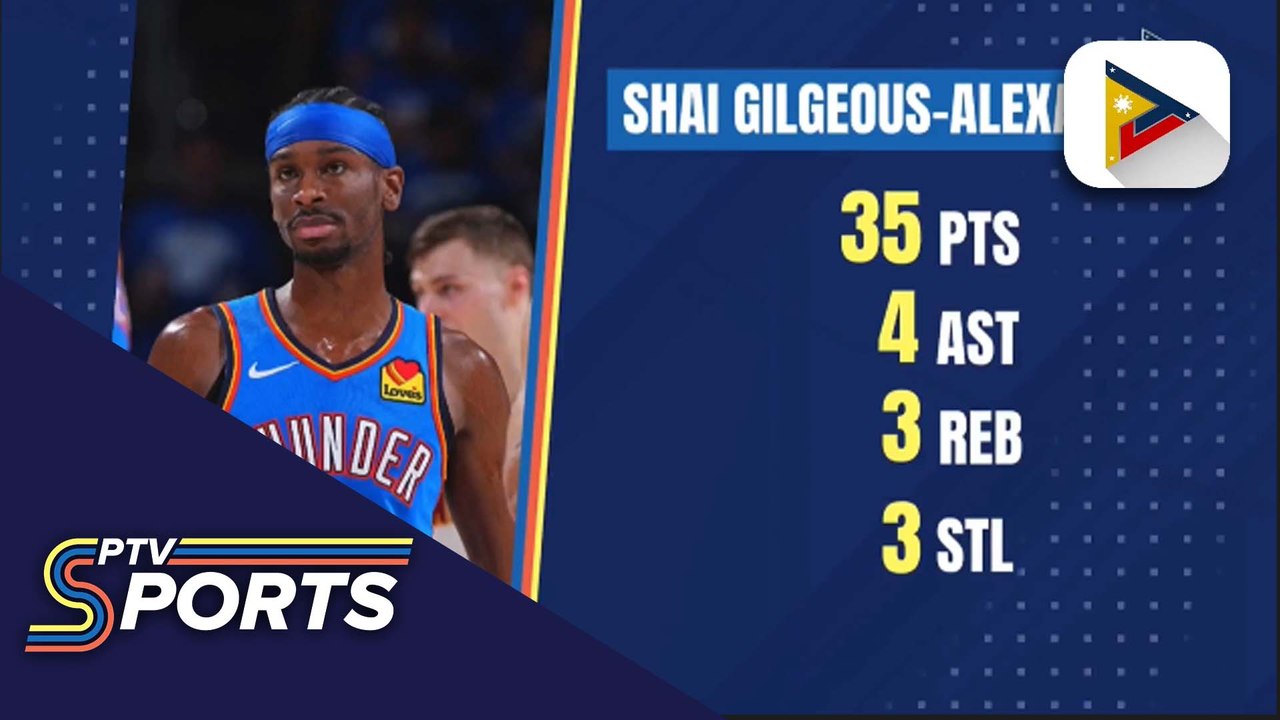 Thunder, pasok na sa Western Conference finals matapos ang dominanteng 125-93 na panalo sa Game 7 vs. Nuggets