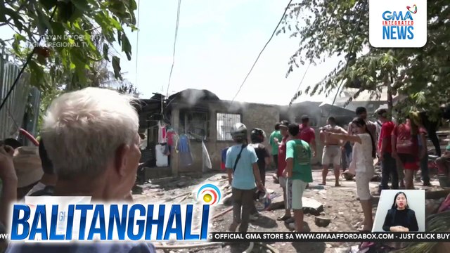 5 bahay sa Brgy. Camaman-an, nasunog; P1.9M, tinatayang halaga ng pinsala | Balitanghali