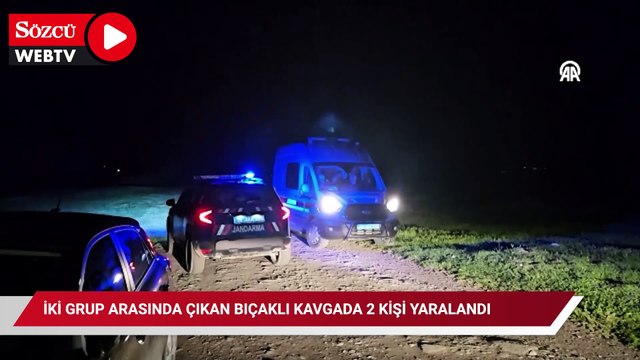 İki grup arasında çıkan bıçaklı kavgada 2 kişi yaralandı