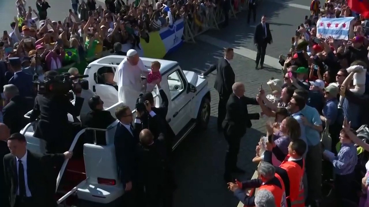 Pope Leo XIV's inauguration mass in St Peter's Square