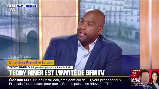 Quand on est tous ensemble, on réussit : Teddy Riner est l'invité d'honneur du sommet Choose France , qui s'ouvre ce lundi à Versailles