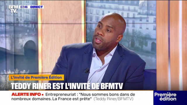 Teddy Riner au sommet Choose France: Personne ne me corrige , assure le quintuple champion olympique de judo