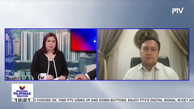 Panayam kay Justice Undersecretary Nicholas Felix Ty ukol sa pagpapatibay ng collaboration ng Pilipinas at Cambodian laban sa human trafficking