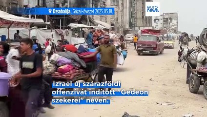 Alapvető mennyiségű élelmiszert enged be Gázába Izrael, véget vetve a 10 hetes blokádnak