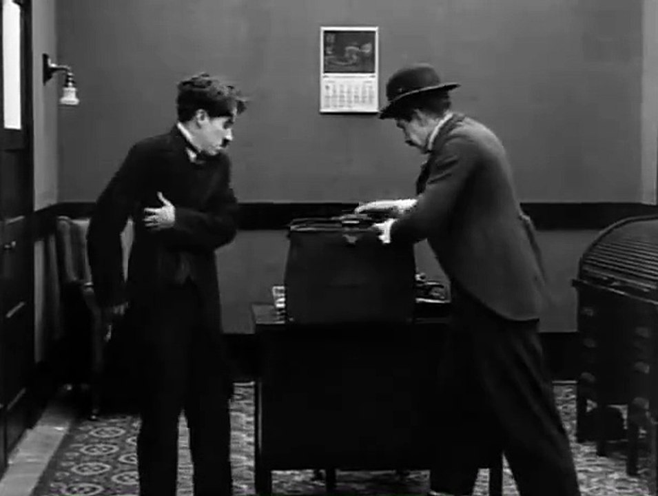 🎬 Charlie Chaplin in The Floorwalker (1916) | First Escalator Chase in Film History!