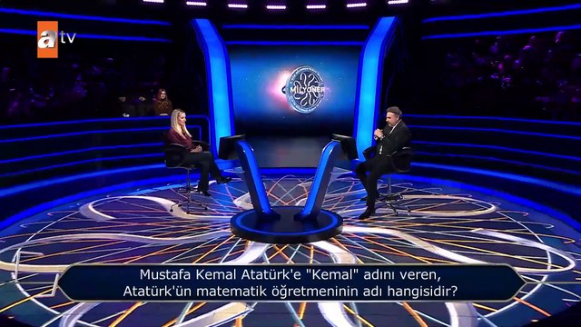 Kim Milyoner Olmak İster'de Atatürk sorusu
