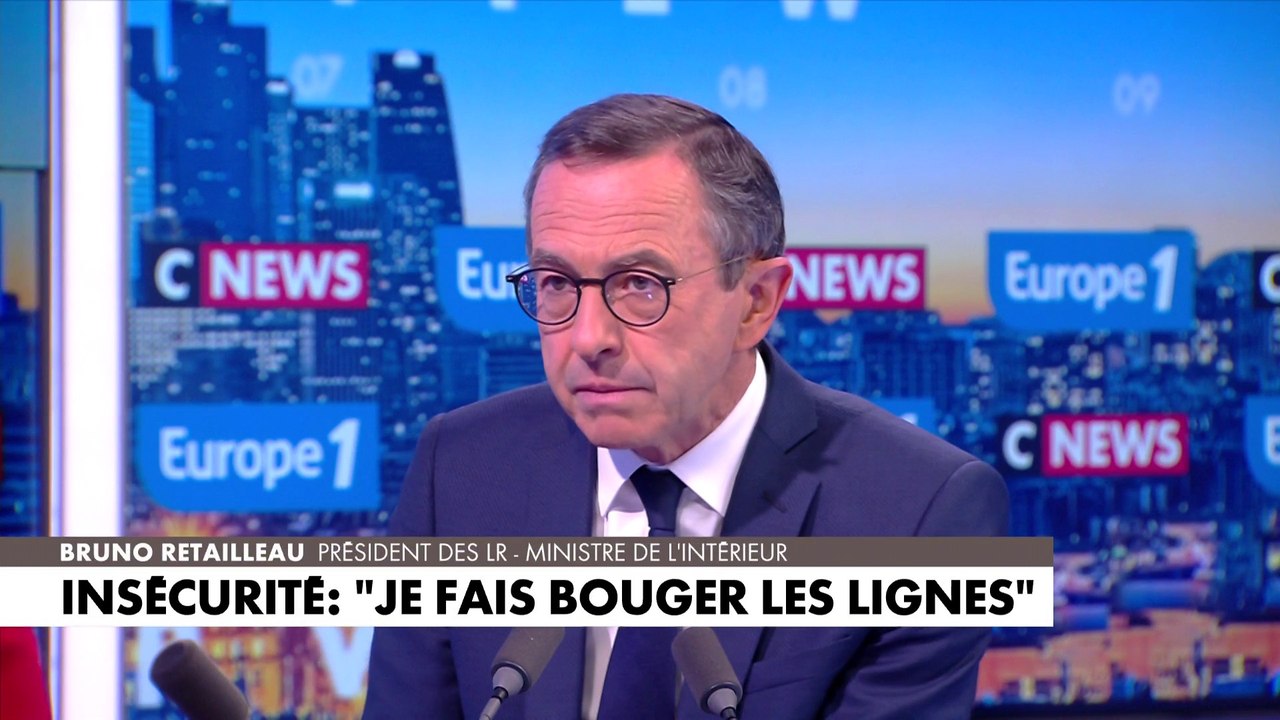 Bruno Retailleau :«Il faut faire la guerre à l'immigration illégale et baisser l'immigration légale»