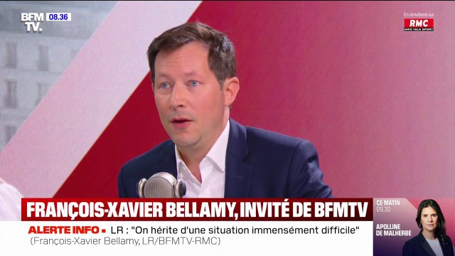 Présidence de LR: Laurent Wauquiez aura évidemment un rôle à jouer dans cette famille politique , estime François-Xavier Bellamy