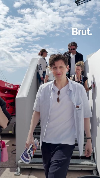Brut a suivi Raphaël Quenard pendant une journée sur la Croisette.