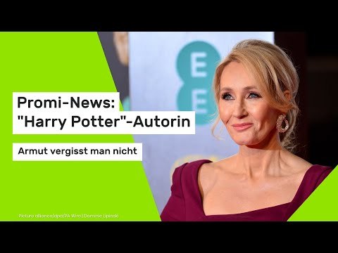 Promi-News: Harry Potter -Autorin: Armut vergisst man nicht