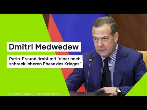 Dmitri Medwedew: Putin-Freund droht mit einer noch schrecklicheren Phase des Krieges