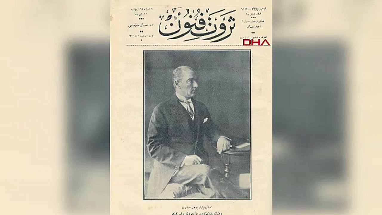 Atatürk'ün stüdyo fotoğraf çekiminde, videosu da olduğu ortaya çıktı