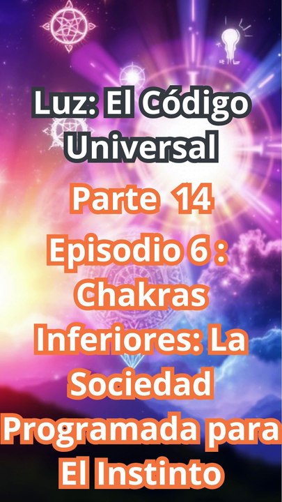 “Chakras Inferiores: El Software Invisible que Controla tu Vida (y que la Sociedad No Quiere que Descubras)”