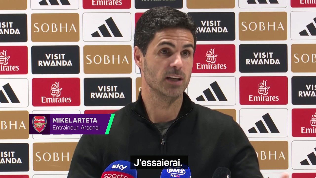 Arteta : "On va se battre comme des fous pour un trophée la saison prochaine"