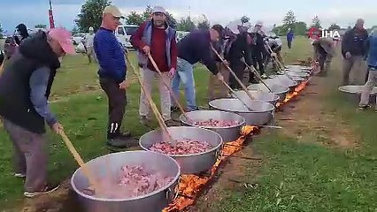 80 yıllık gelenek rekor katılımla yaşatıldı!