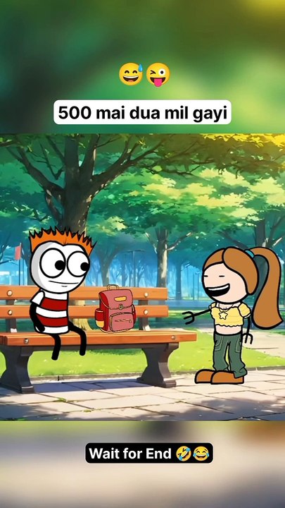 Funny cartoon story