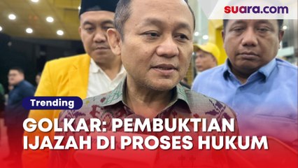 Megawati Sindir Ijazah Jokowi, Golkar: Pembuktiannya di Proses Hukum