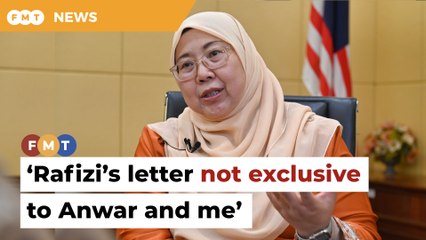 Rafizi’s letter not exclusive to Anwar and me, says Fuziah