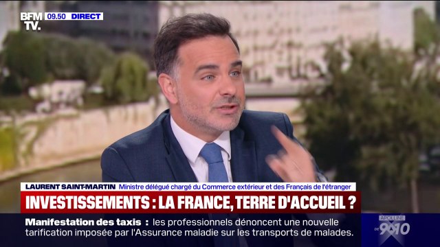 Sommet Choose France: Notre pays est enfin redevenu attractif , affirme Laurent Saint-Martin, ministre du Commerce extérieur