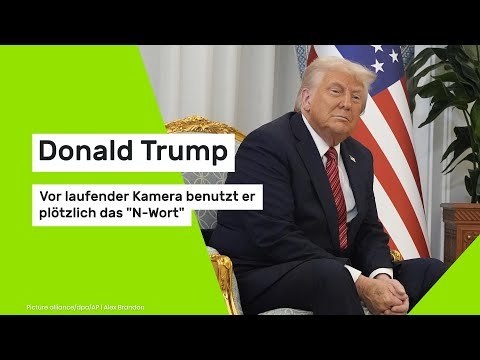 Donald Trump: Vor laufender Kamera benutzt er plötzlich das N-Wort