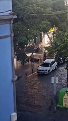 Intenta robar un patinete eléctrico en San Bernardo y un transeúnte lo neutraliza