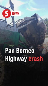 Two killed in lorry crash on Pan Borneo Highway near Bintulu