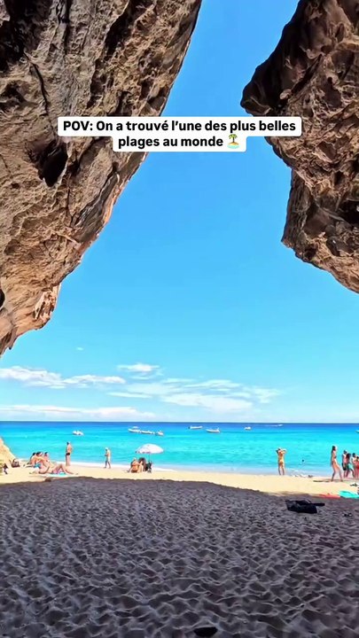 L’une des plus belles plages au monde en Sardaigne