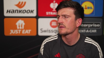 Harry Maguire on Utd v Tottenham Europa League final